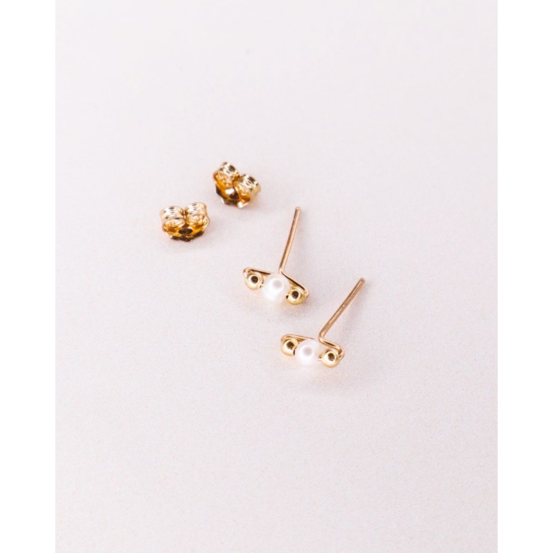 Axelle Joly - Puces loire or - blanc