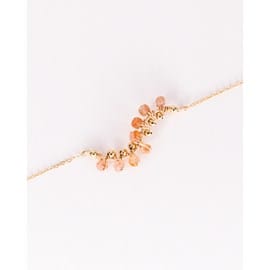 Bracelet lys or - orange