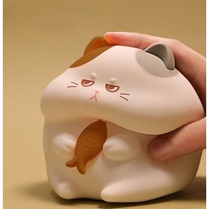 Lampe veilleuse chambre enfant - chat