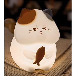 Lampe veilleuse chambre enfant - chat