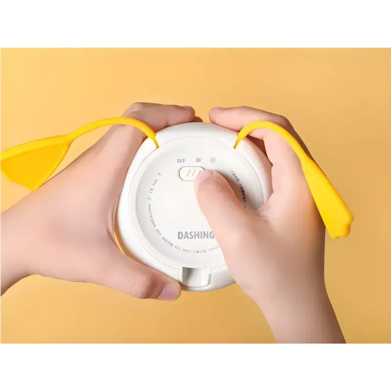 Lampe veilleuse chambre pour enfant jaune blanc (Babykare) - Image 3