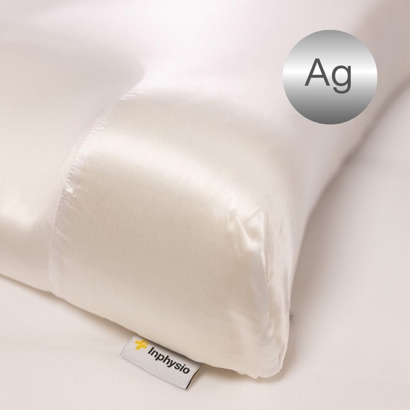 Housse en 100% soie silver plus