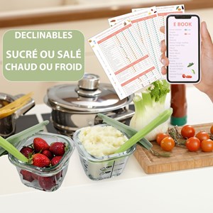 Petits pot bébé diversification