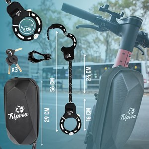 Antivol trottinette + housse