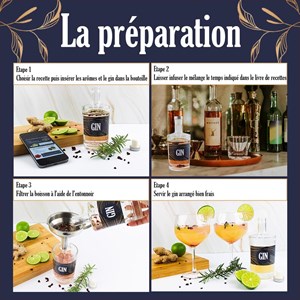 Kit aromatisation gin maison