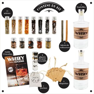 Kit aromatisation whisky (sans alcool)