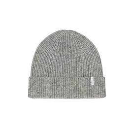 Bonnet en laine d'agneau gris