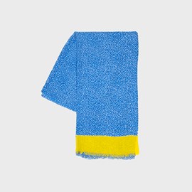 Foulard en coton bio santorin