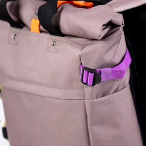 Sac à dos rolltop taupe