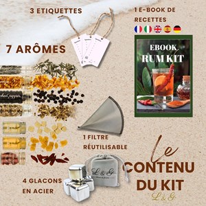 Kit découverte rhum arrangé