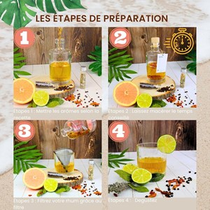 Kit découverte rhum arrangé