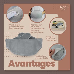 Bouillote électrique avec ceinture