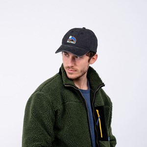 Casquette en coton anthracite