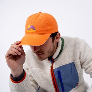 Casquette en coton orange