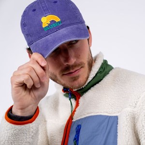 Casquette en coton violet