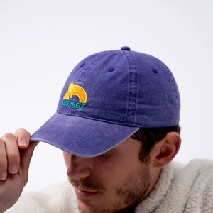 Casquette en coton violet