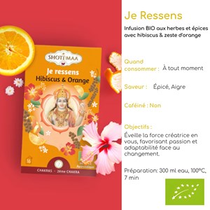 Thé & tisane bio - je ressens