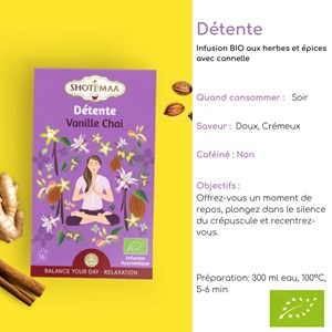 Thé & tisane bio - détente