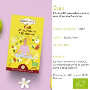 Thé & tisane bio - éveil