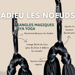 Anneaux sangle zéro nœuds (paire)
