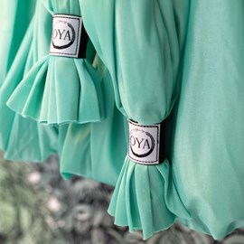 Kit yoga aérien étriers 5m vert calanque