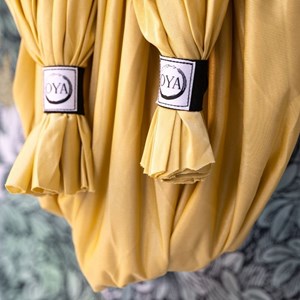 Tissu or soleil yoga aérien 7 mètres