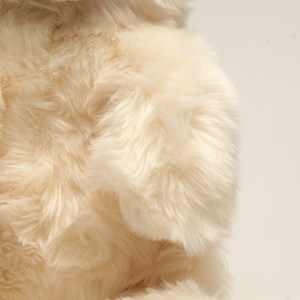 Peluche ours jules debout crème 35 cm