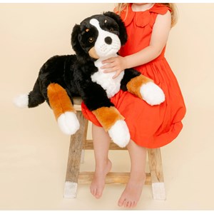 Peluche chien ferdinand assis 60 cm