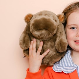 Peluche roodoodoo pipo l'hippo 25 cm