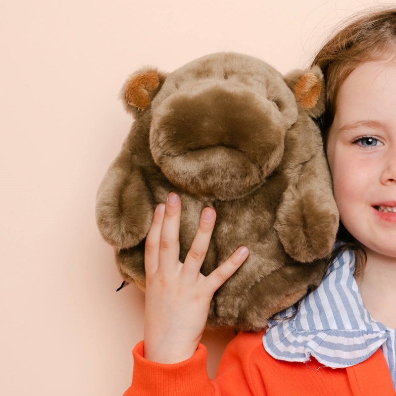 Peluche roodoodoo pipo l'hippo 25 cm