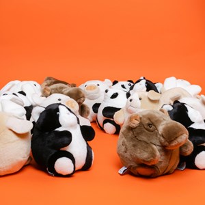 Peluche roodoodoo pipo l'hippo 25 cm