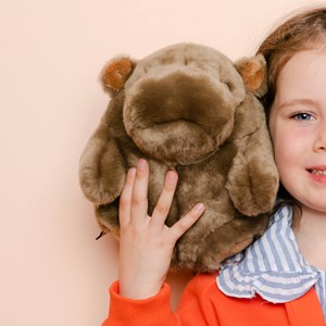Peluche roodoodoo pipo l'hippo 25 cm