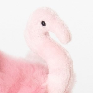 Peluche flamant rose suzie 36 cm