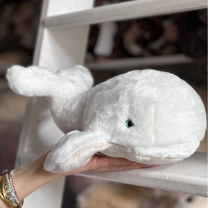 Peluche baleine romy 35 cm