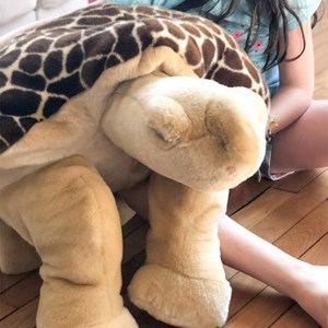 Peluche tortue rosalie 70 cm