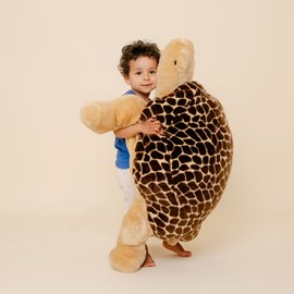 Peluche tortue rosalie 90 cm