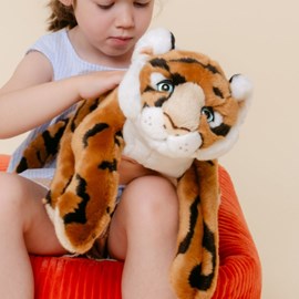 Peluche tigre césar 35 cm