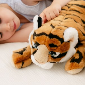 Peluche tigre césar 35 cm