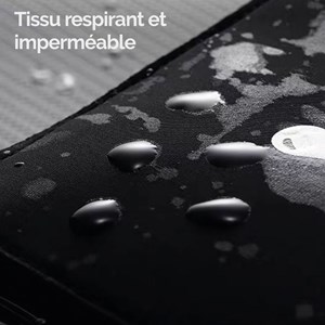 Ceinture de running, sport - bleu gris