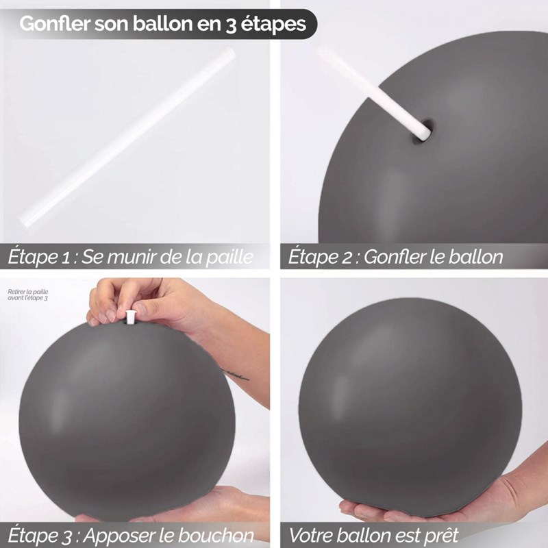 Ballon pilates, fitness - 25cm (Vivezen) - Image 3