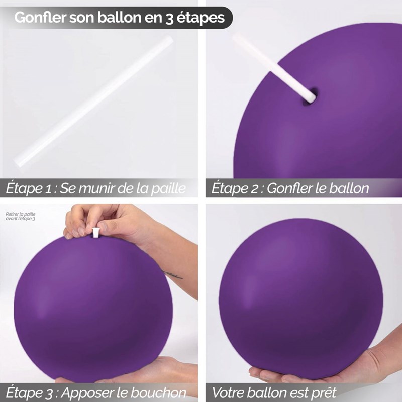 Ballon pilates, fitness - 25cm (Vivezen) - Image 3