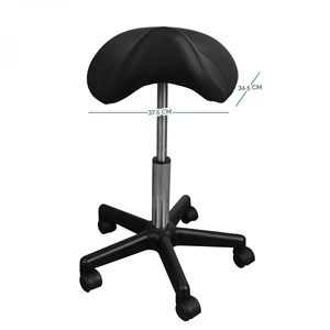 Tabouret ergonomique - noir