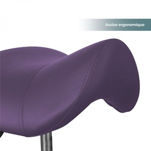 Tabouret ergonomique - violet