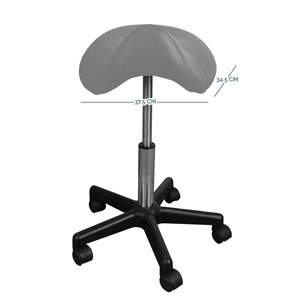 Tabouret ergonomique - gris