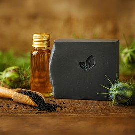 Savon à l'huile de nigelle bio