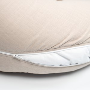 Coussin allaitement housse gaze coton