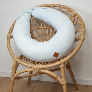 Coussin allaitement housse gaze coton