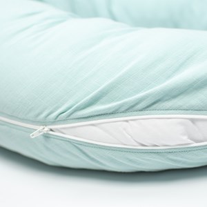 Coussin allaitement housse gaze coton