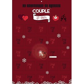 Calendrier couple 25 défis tendres