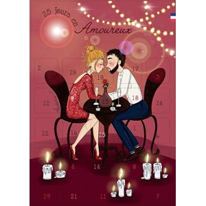 Calendrier couple 25 défis romantiques